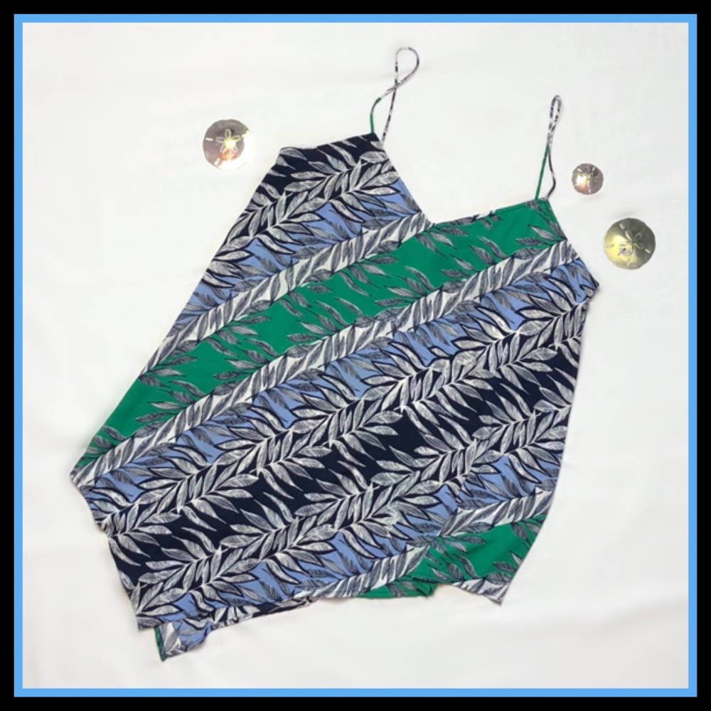 Laundry by Shelli Segal Asymmetrical Tank